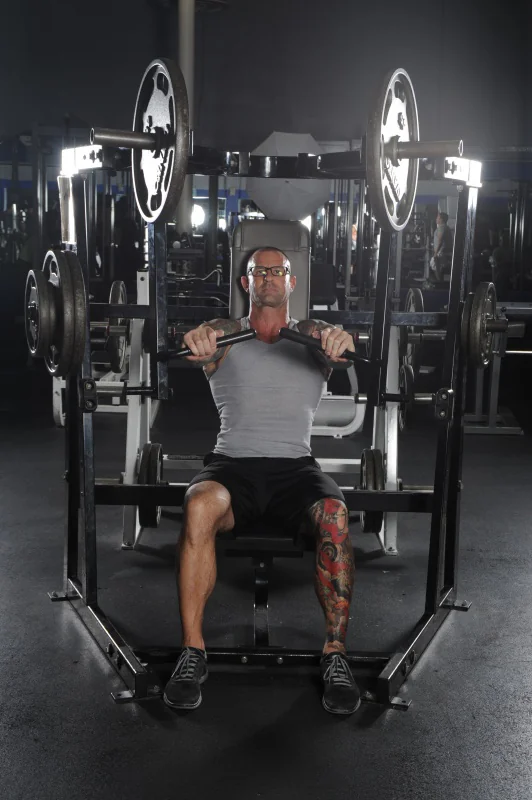 Seated Machine Press