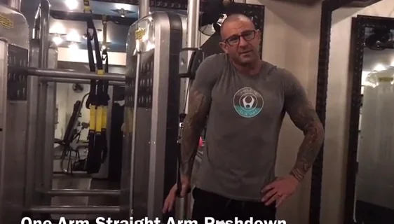 Straight Arm Pushdown