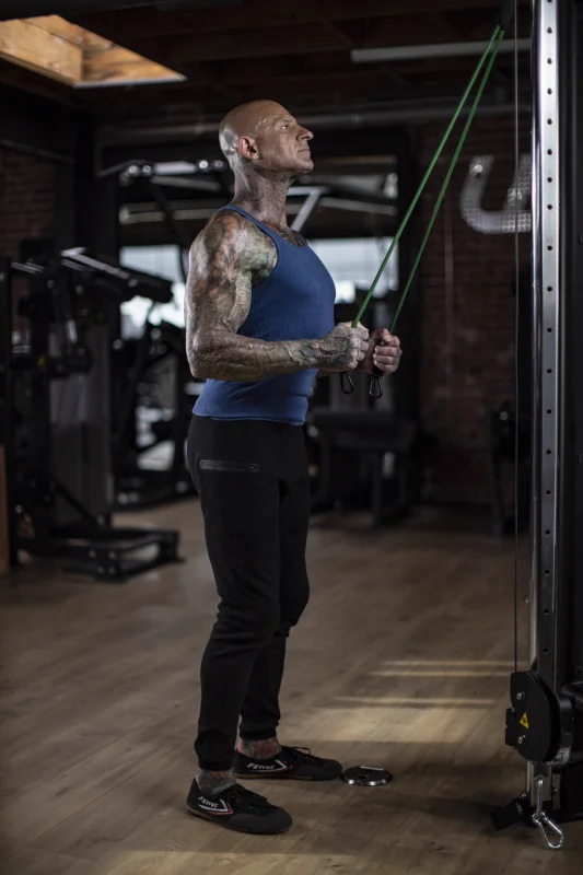 Standing Triceps Press Down