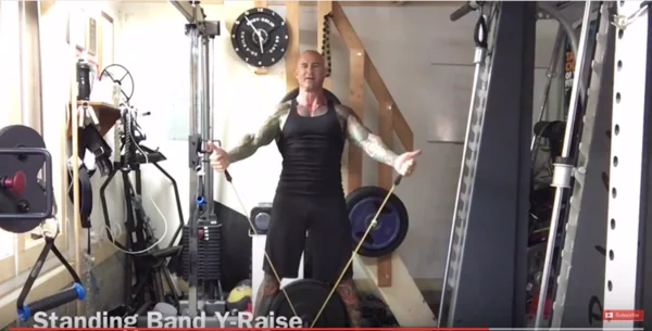 Standing Y Raise